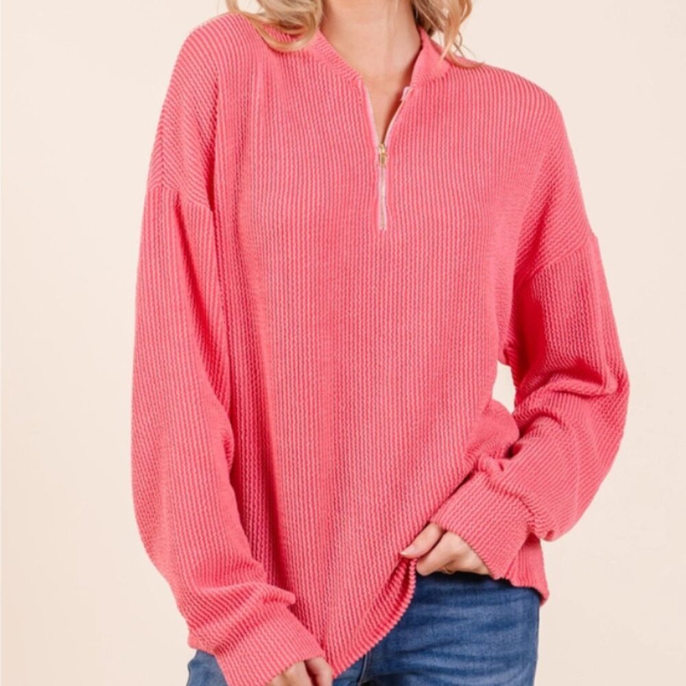 Comfy Rib Sweatshirt - Picture 6 of 7